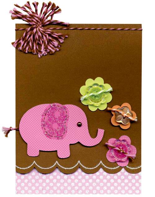 Doodlebug&#039;s Elephant Card