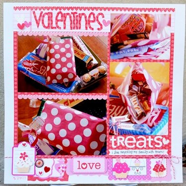 Valentines by Wendy Sue Anderson featuring Doodlebug Sweet Cakes Collection