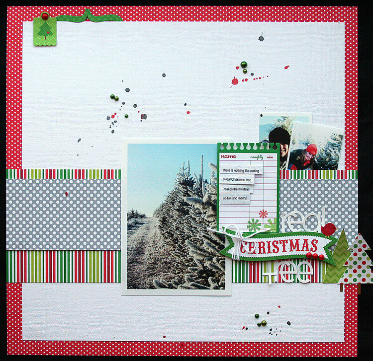 Real Christma Tree by Elizabeth Carney featuring North Pole from Doodlebug