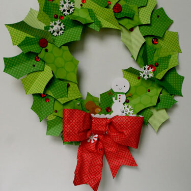 Doodlebug&#039;s North Pole Wreath by Sherry Cartwright