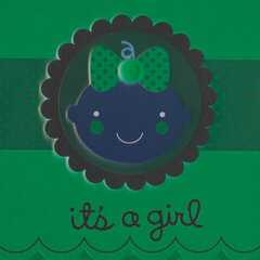 It's a Girl - featuring Doodle-pops Cardstock Stickers from Doodlebug