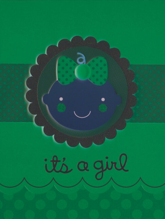 It&#039;s a Girl - featuring Doodle-pops Cardstock Stickers from Doodlebug