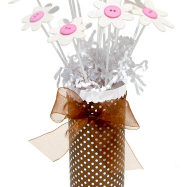 Flower Bouquet for Baby Shower Centerpiece