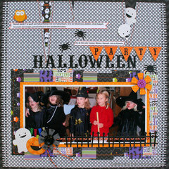Halloween Party by Monique Liedtke featuring the Haunted Manor Collection from Doodlebug