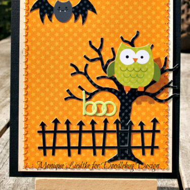 Boo by Monique Liedtke featuring the Haunted Manor Collection from Doodlebug