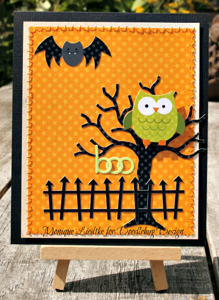 Boo by Monique Liedtke featuring the Haunted Manor Collection from Doodlebug