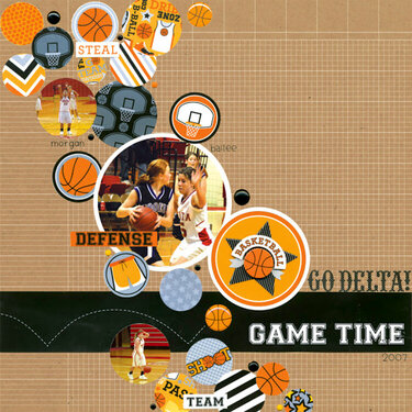 IT&#039;S GAME TIME!! featuring the Slam Dunk Collection from Doodlebug Design