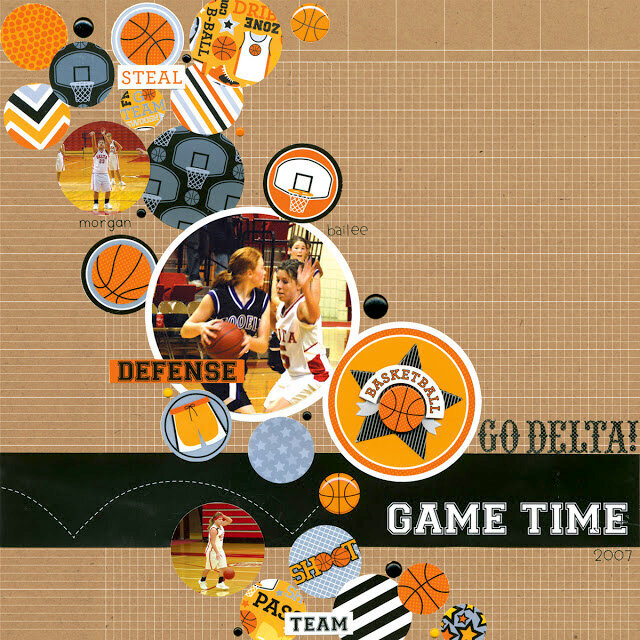 IT&#039;S GAME TIME!! featuring the Slam Dunk Collection from Doodlebug Design