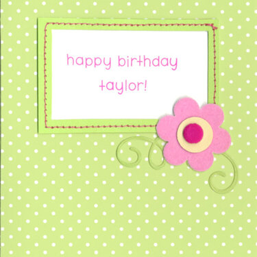 Happy Birthday Taylor