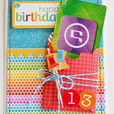 iTunes Birthday Card by Wendy Sue Anderson