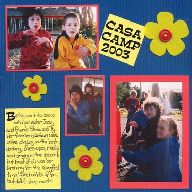 Becky - 2003 Spring CASA Camp