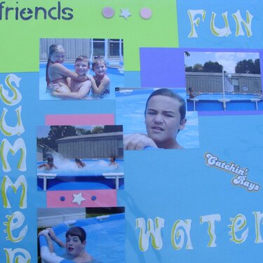 Summer, Fun, Water, Friends
