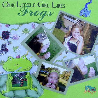 Our Little Girl Likes Frogs