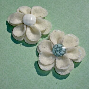 Tutorial: Felt Flowers