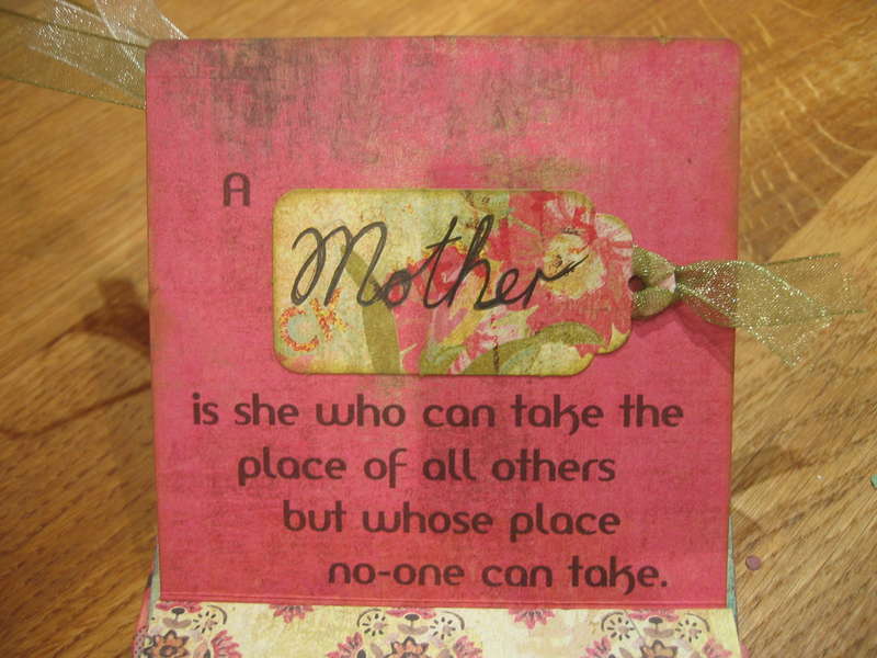 Mother&#039;s Day matchbook