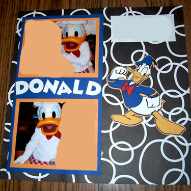 Donald @ Chef Mickey&#039;s
