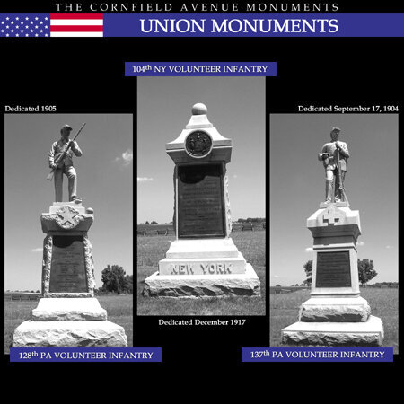 Cornfield Avenue Monuments: Union
