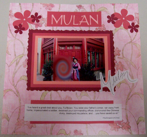 Mulan and Mushu (Epcot)