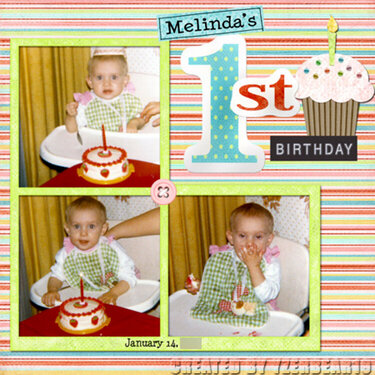 1st Birthday: Melinda