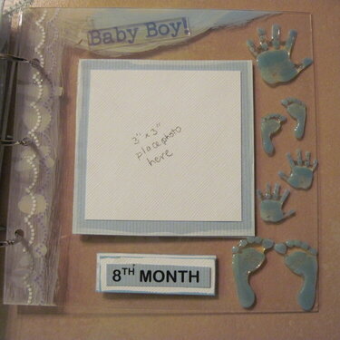 Acyrlic Baby Boy Album