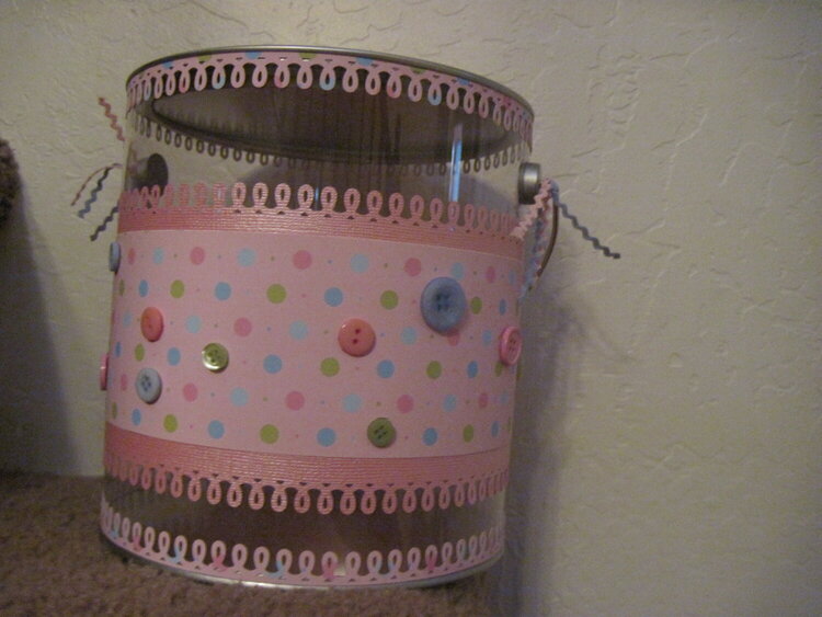 Easter Swap The pail I made for my pal