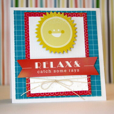 Relax Card **American Crafts Shoreline**