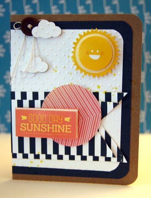 Good Day Sunshine Card **AMerican Crafts**