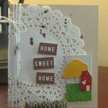 Home Sweet Home (card) DEc Hip 2-B Square kit