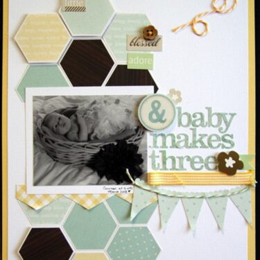 & Baby Makes Three **May Hip 2-b Square**