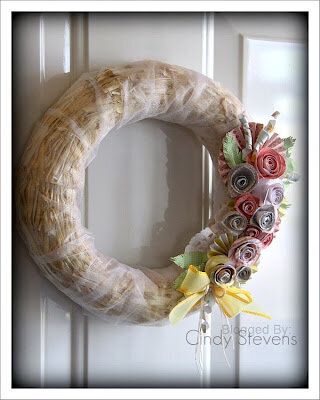 Altered Wreath **American Crafts**
