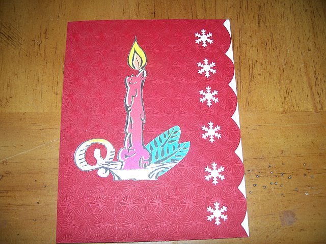 candle card