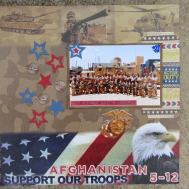 &quot;SUPPORT OUR TROOPS&quot;