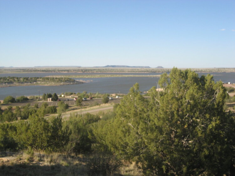 Santa Rosa Lake in New Mexico