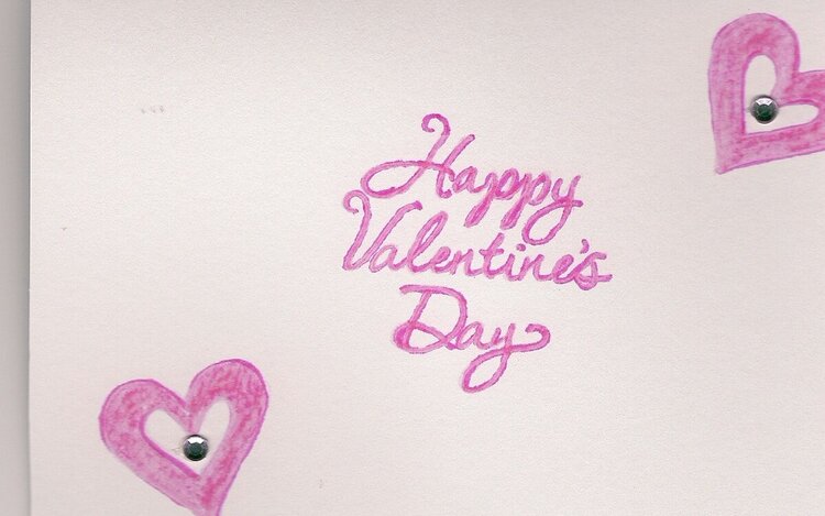 Valentine Card Inside