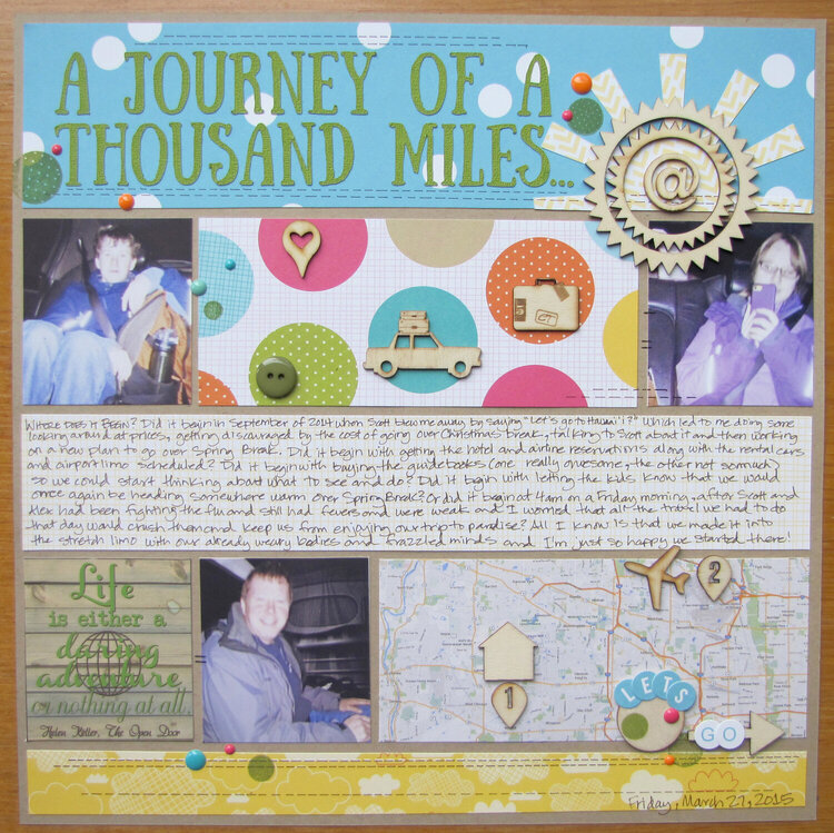 A Journey of a Thousand Miles