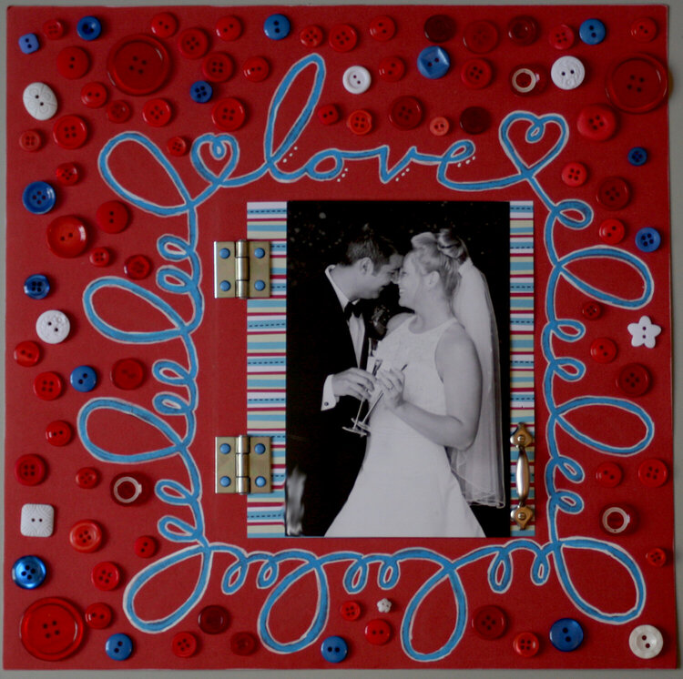 Scrap Happenzz Weekly Challenge #46:  love