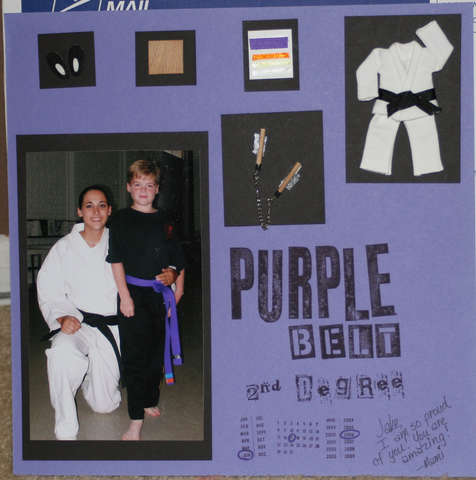 Purple Belt 2nd Degree