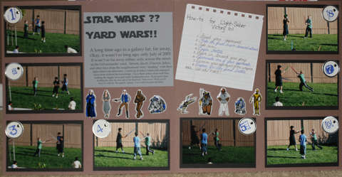 Star Wars?  Yard Wars!