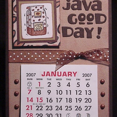 Java Good Day Mini Calendar