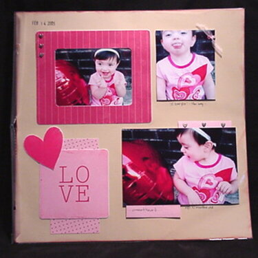 Kelly&#039;s 1st Valentine 2005