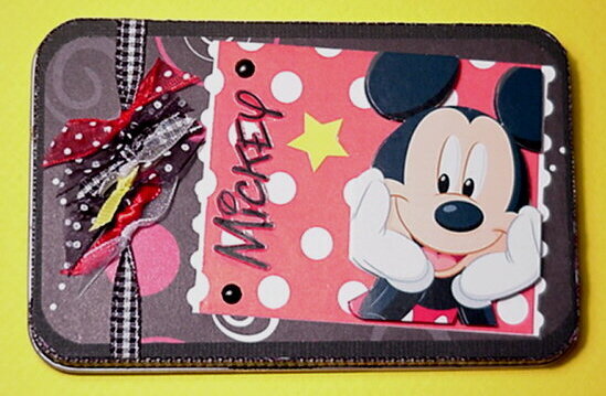 Mickey Mouse Altered Tin