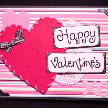 Happy Valentine&#039;s Handmade Card