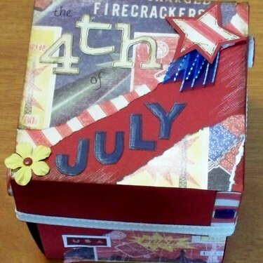 4th of July Exploding Box for Swap