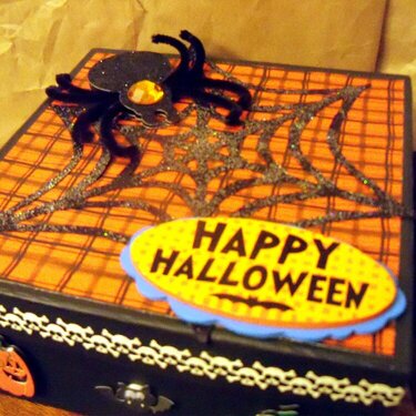Halloween Box from swap made by Huskerfan