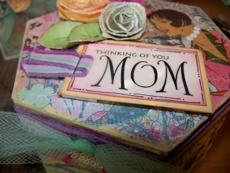 Altered Trinket  Box for Mother&#039;s Day