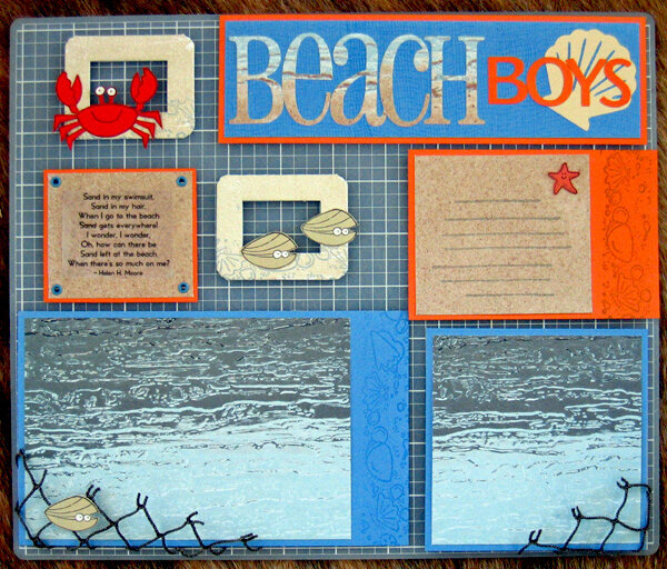 Beach Boys - page kit elements