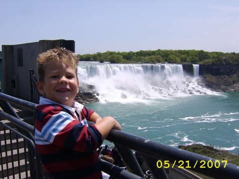 Noah at Niagara Falls Canada