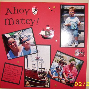Ahoy Matey!  (My 2nd LO)