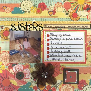 Sisters - Things I remember growing up with you