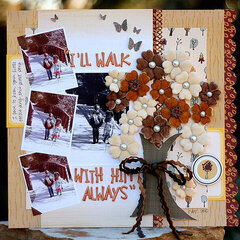 ***I'll Walk With Him Always*** Creative Charms